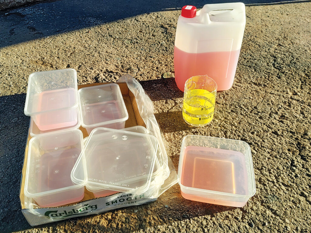 Resin for wood