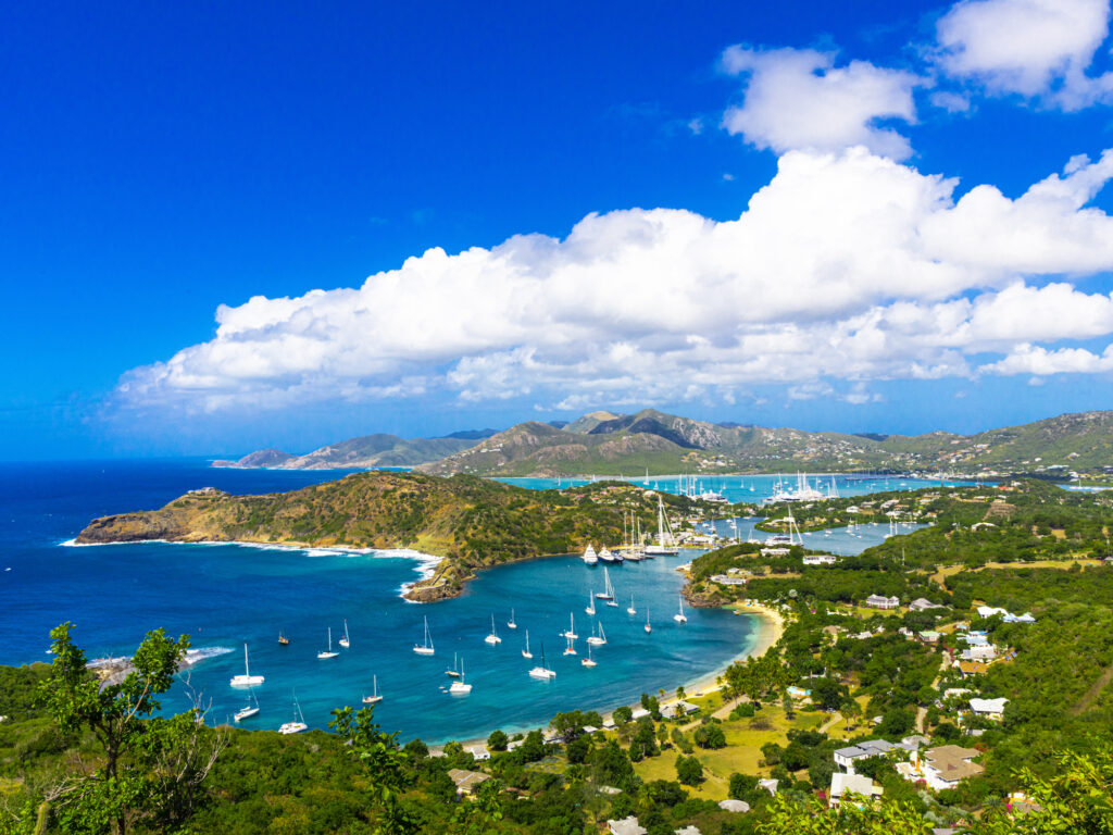 panoramic view of English Harbour