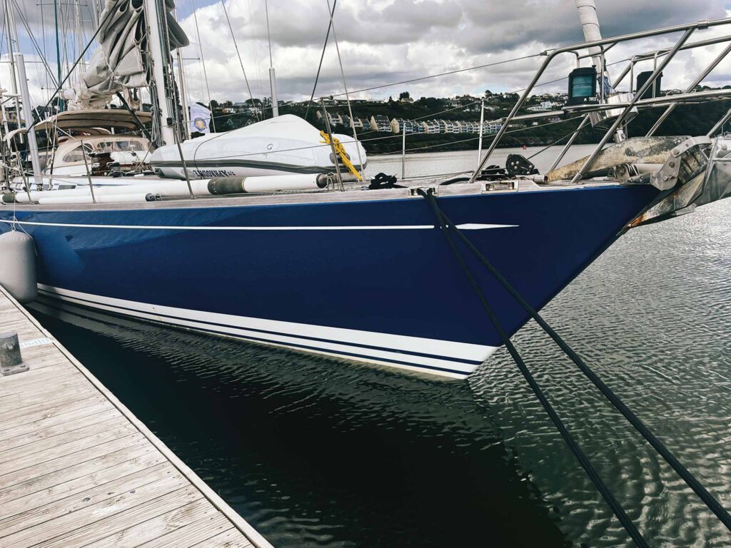 Aphrodite at dock