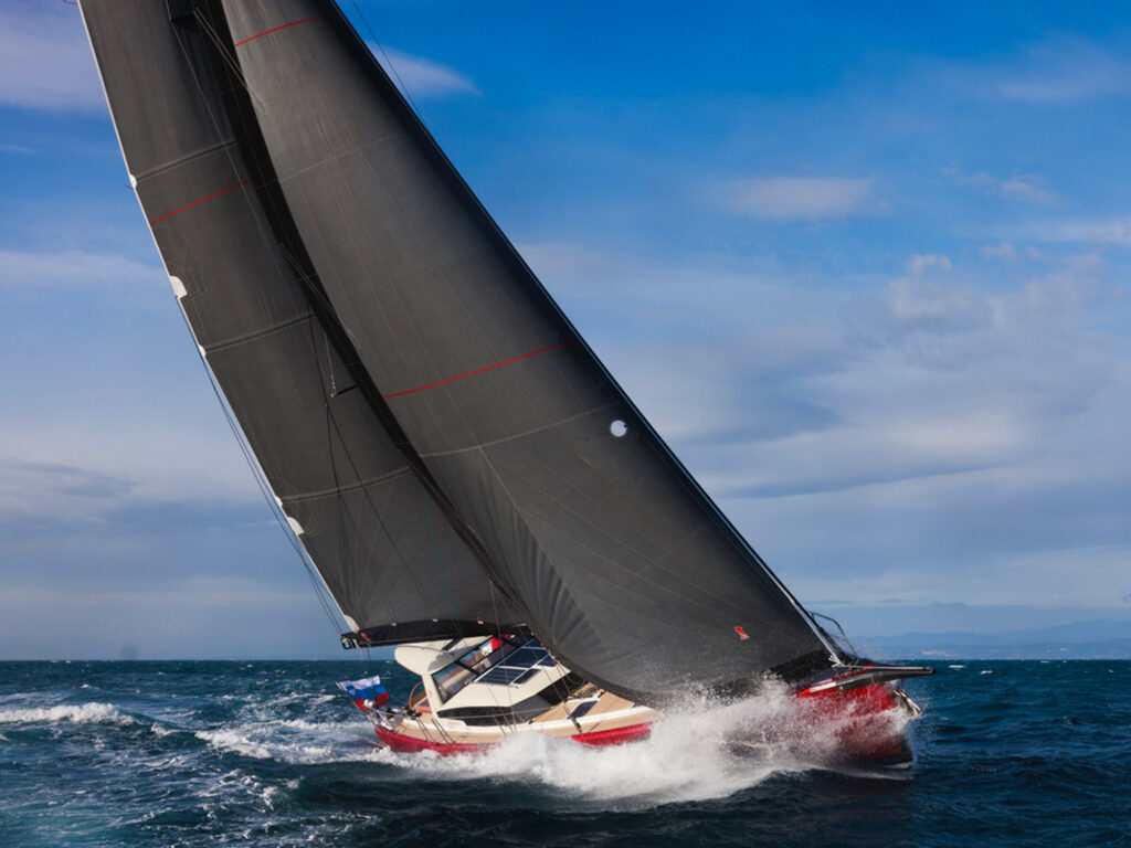 Pegasus 50 at sail