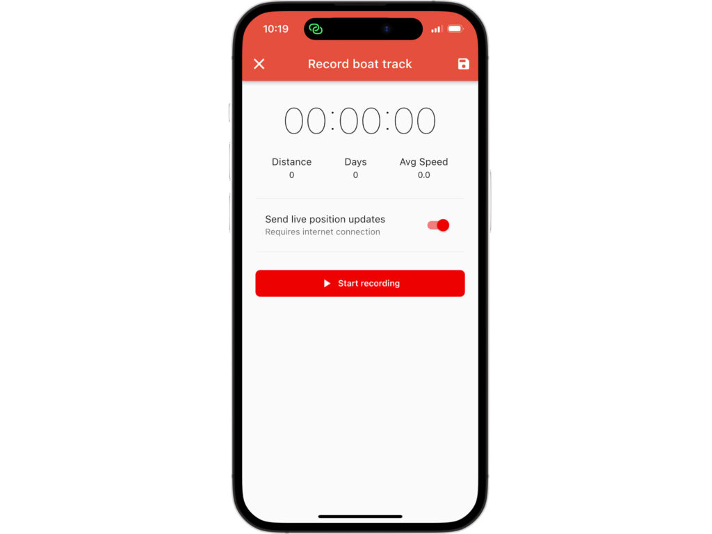 noforeignland app tracking a boat